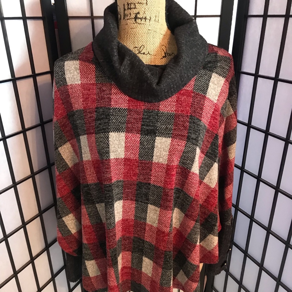 Cowl neck sweater